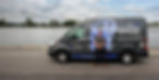 Auto locksmith stood in front of van at poole park