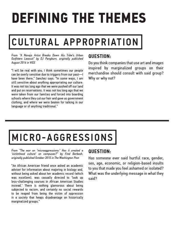 Defining the Themes