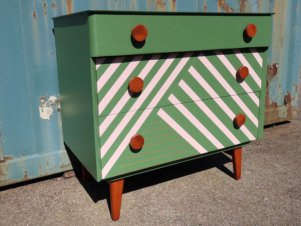 Thumbnail: Mid-Century Advance Furniture Chest of Drawers