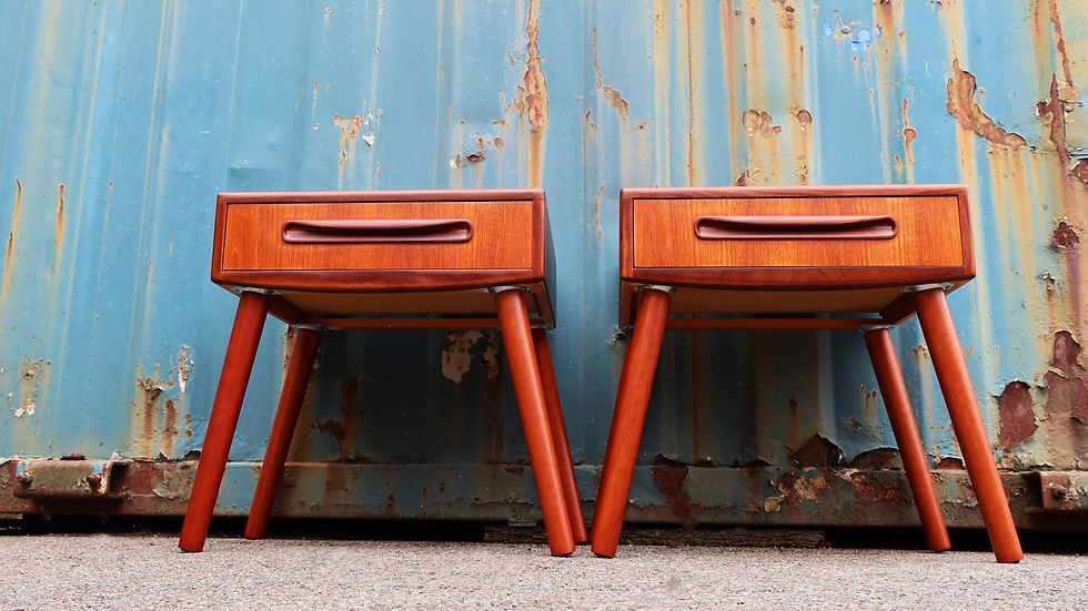 Pair of G Plan Teak Fresco Bedside Tables