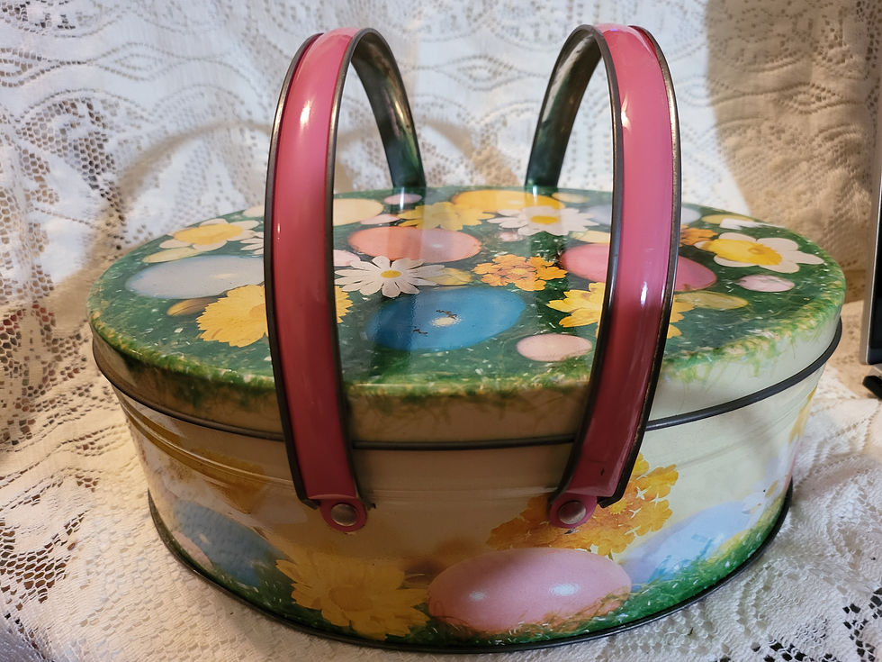 Thumbnail: Vintage Metal Basket