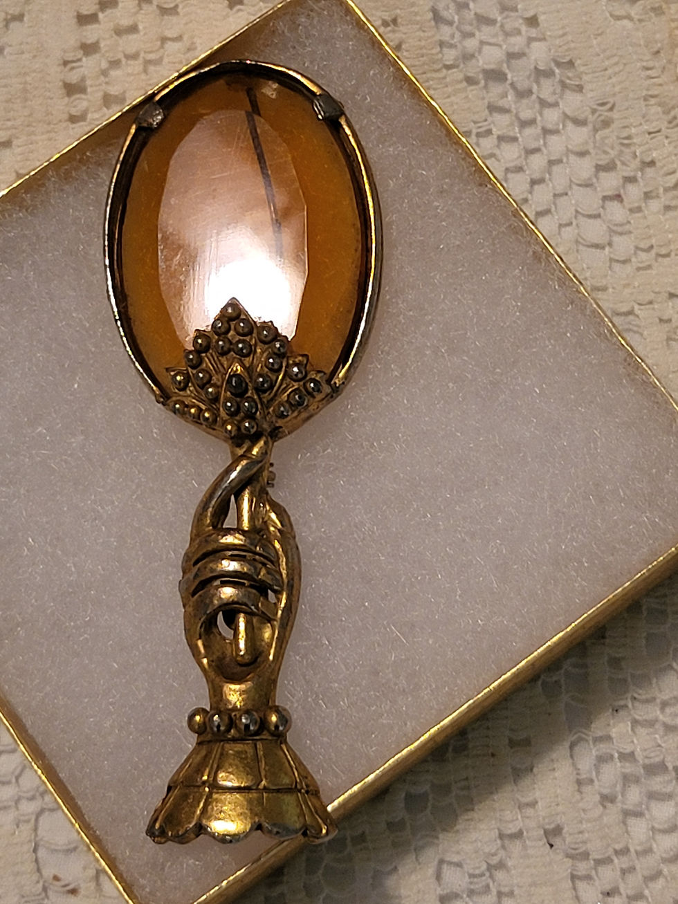Thumbnail: Large Art Deco Style B. Blumenthal Brooch