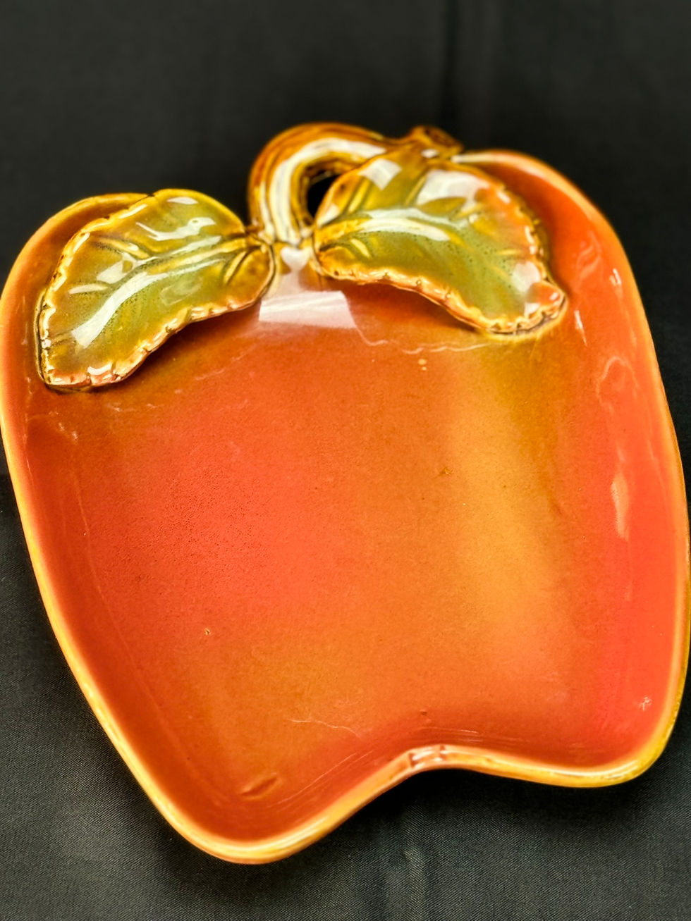 Contemporary apple platter