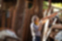 Asian elderly man who has the ability in carpentry to make woodwork for home use. Construc