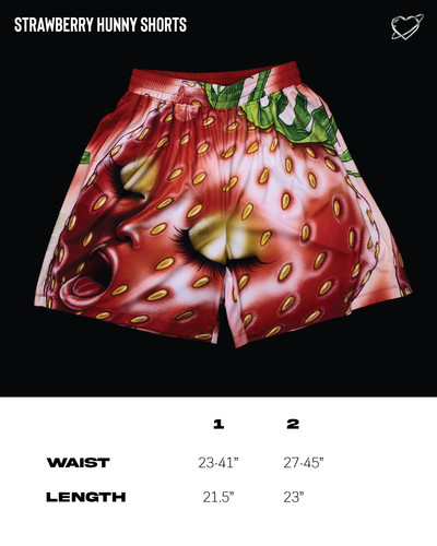 Red Strawberry Honey Shorts | IWANNABANGKOK