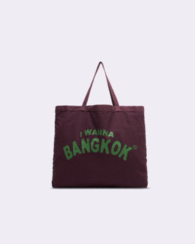 Big Purple Inverse Tote
