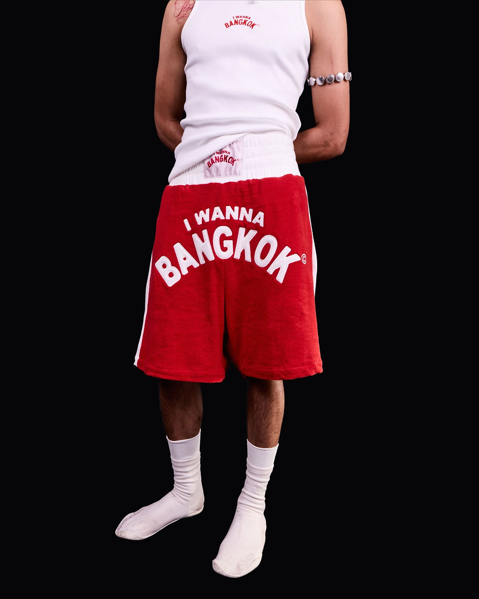 Thumbnail: Red Towel Boxing Shorts