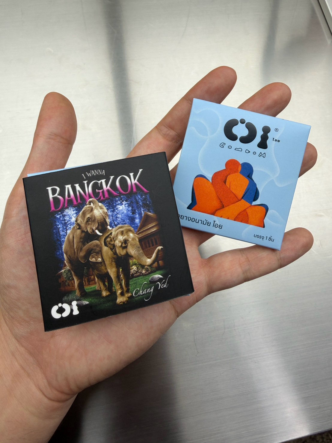 OI X IWBKK Chang Yed Souvenir condom