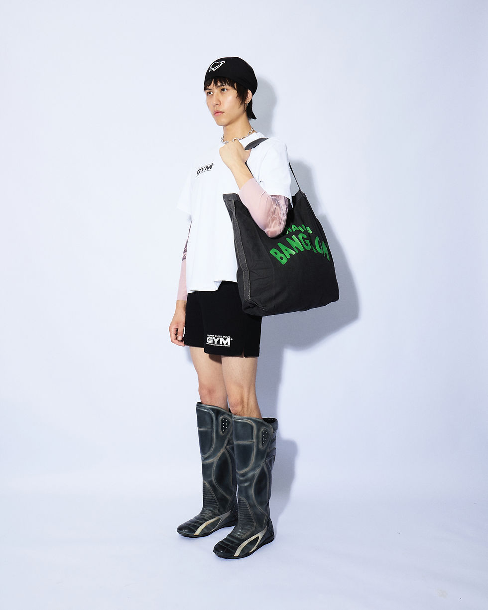Thumbnail: Big Black Inverse Tote