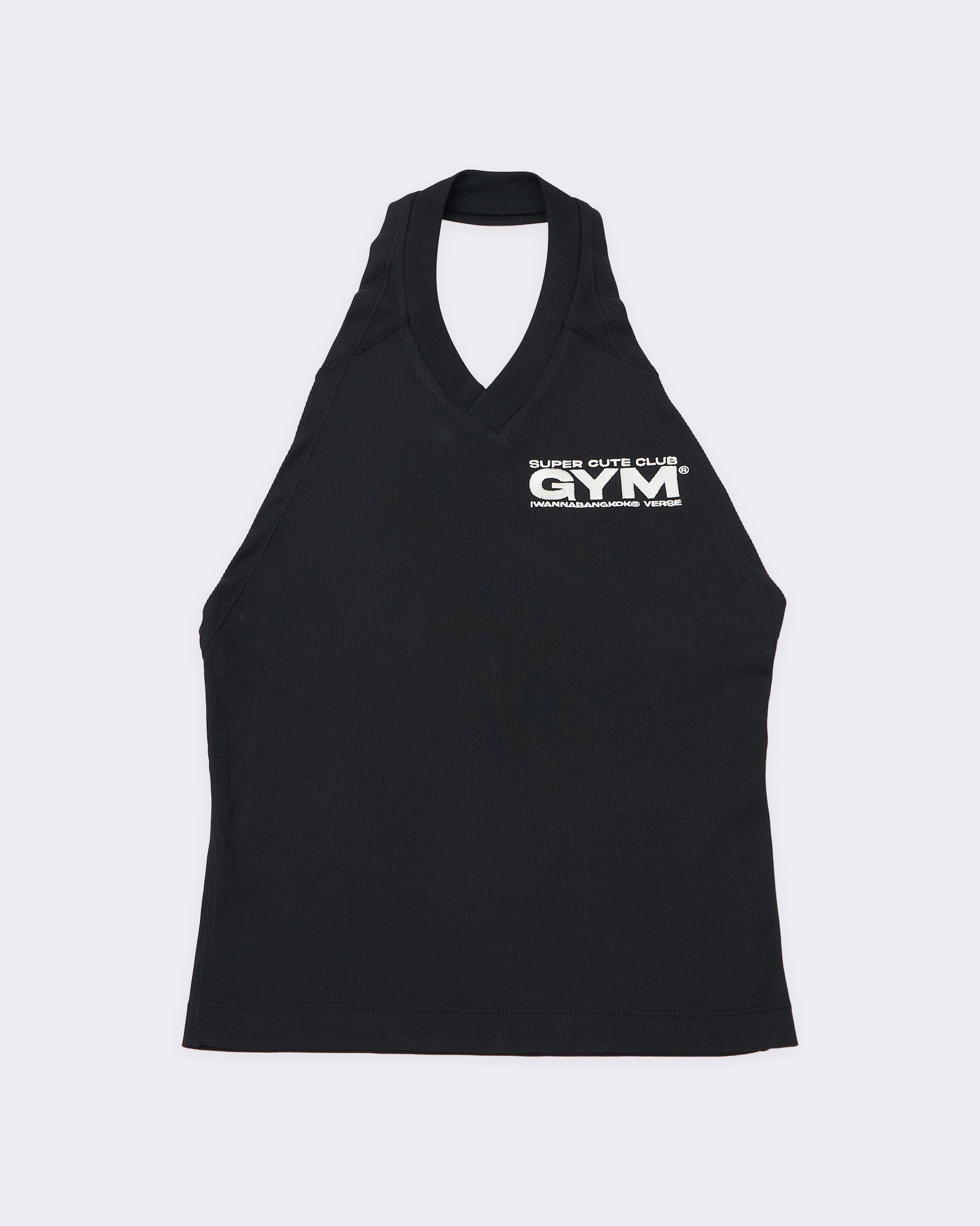 Black Super Cute Bareback Tank