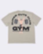 Thumbnail: Beige Cute Gym Tee