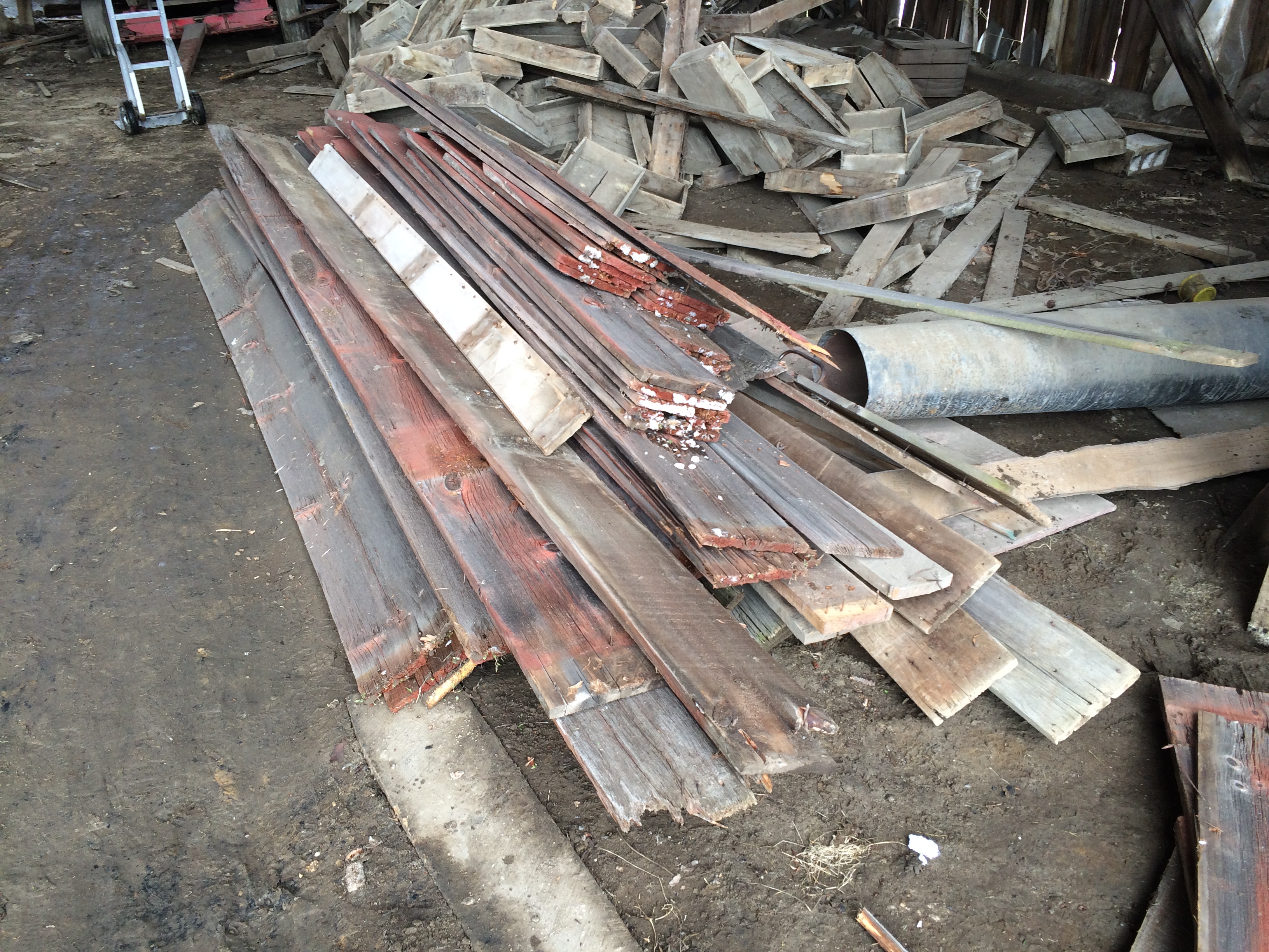Ontario Barn Board Reclaimed Wood Demolition Harvest Tables