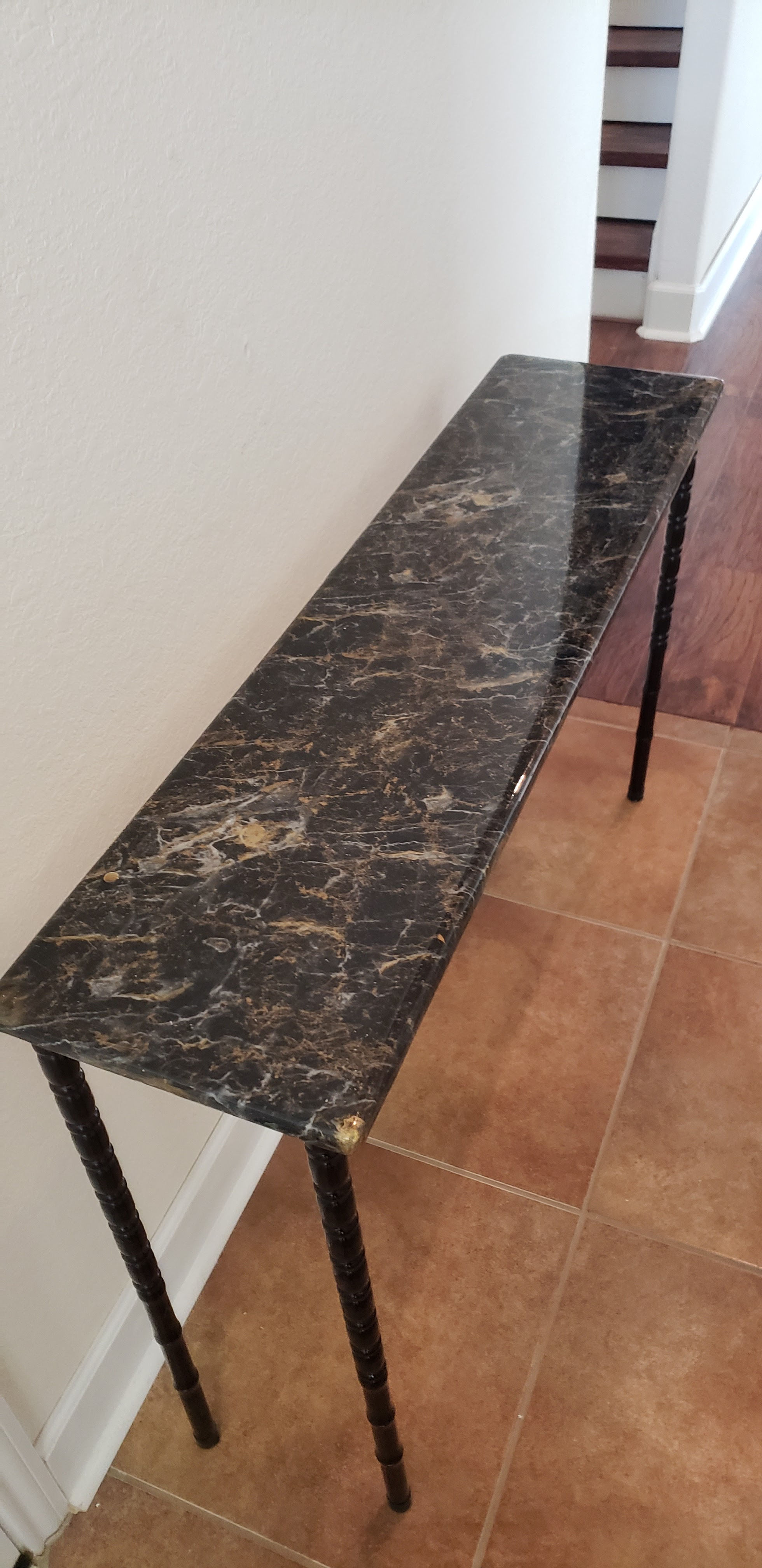 Console Table - Black Exotic