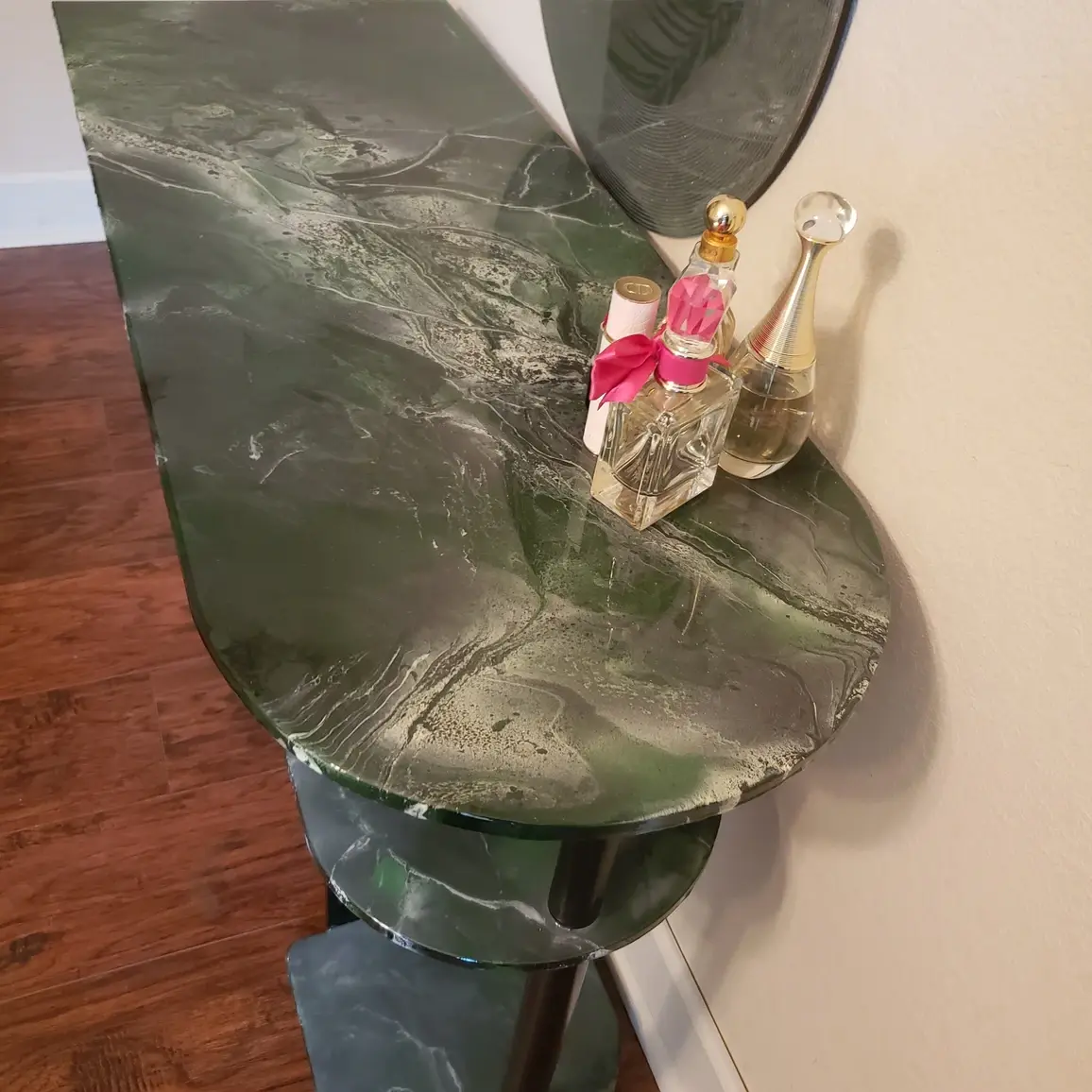 Polyaspartic Makeup Vanity & Desk