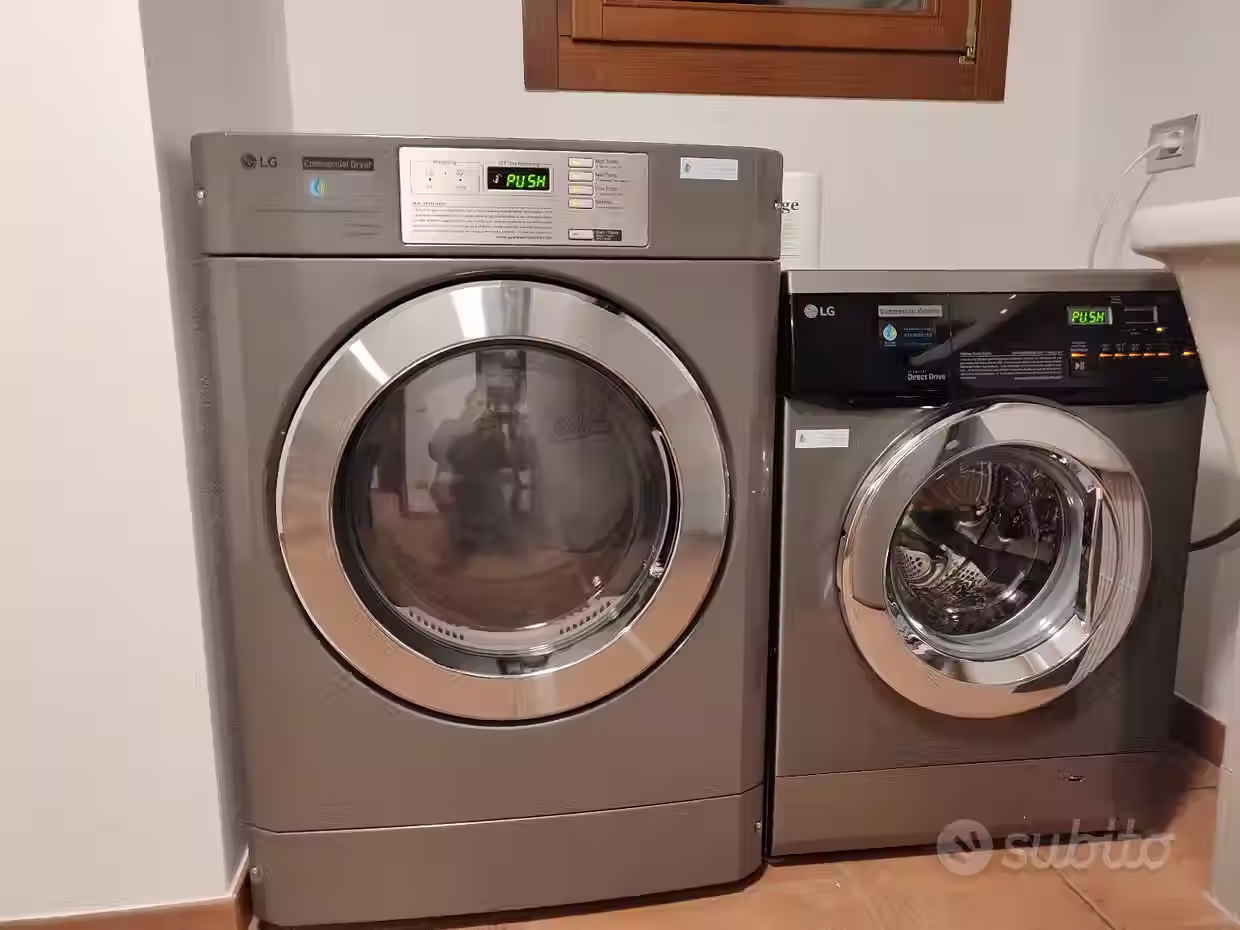 ASCIUGATRICE E LAVATRICE LG COMMERCIAL