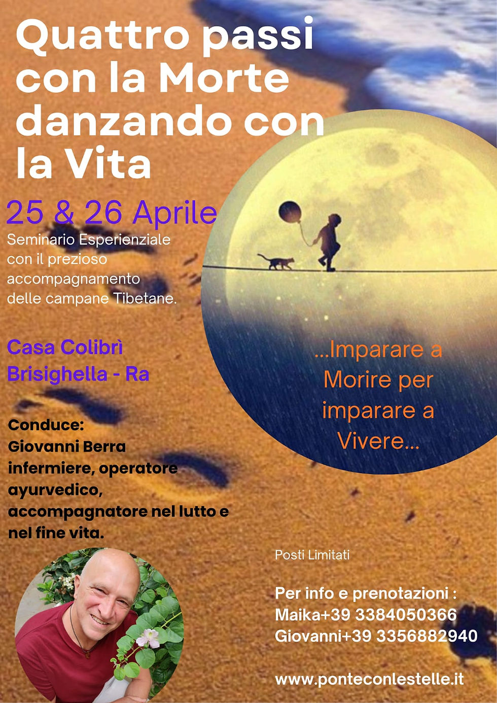 "Quattro passi con la Morte danzando con la Vita"