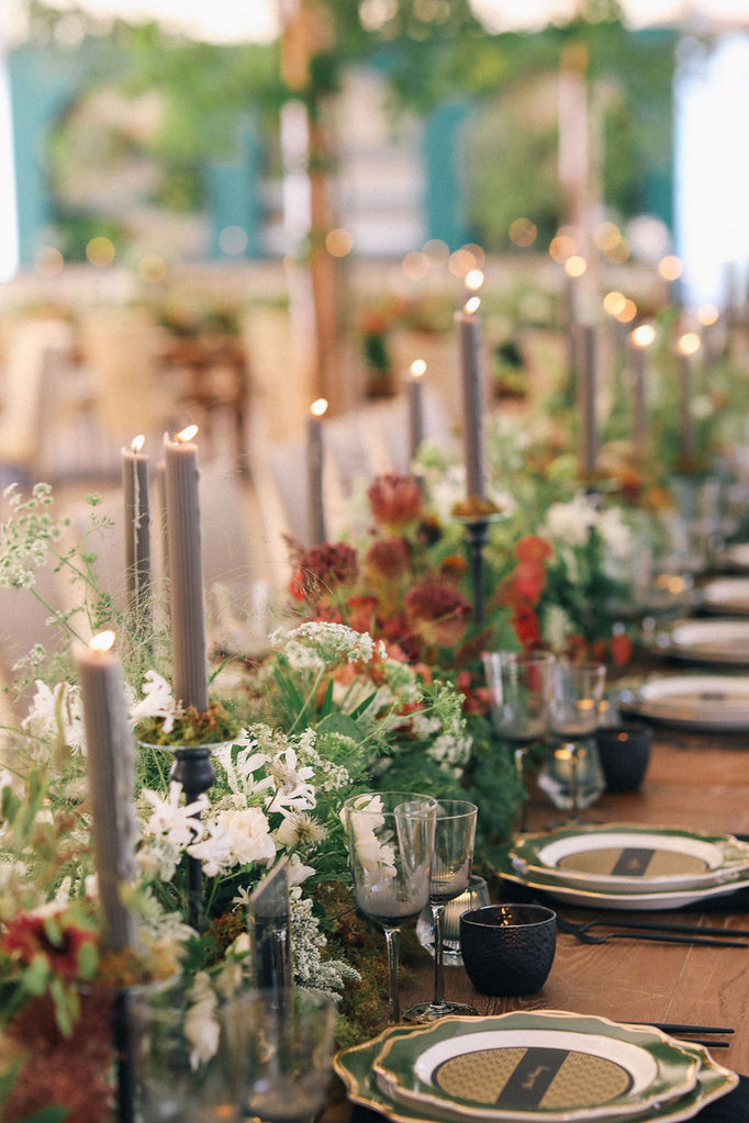harvest table ideas for fall wedding design