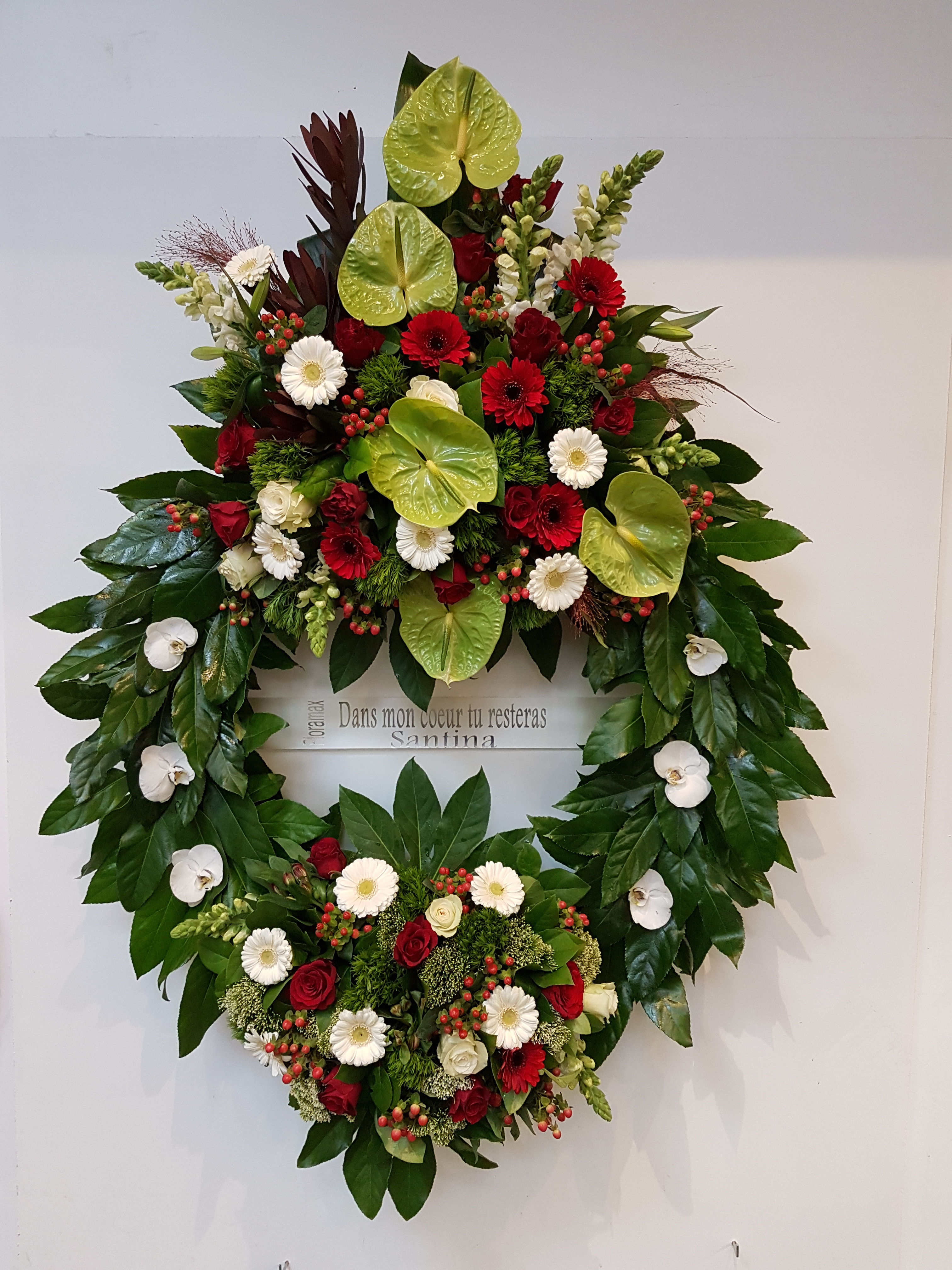 Couronne Rouge / Blanc (COU015)