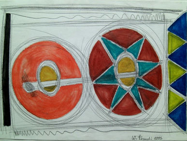 Dessin sur papier, Abstraction