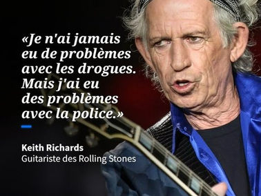 Keith Richards, fragments de vie ...