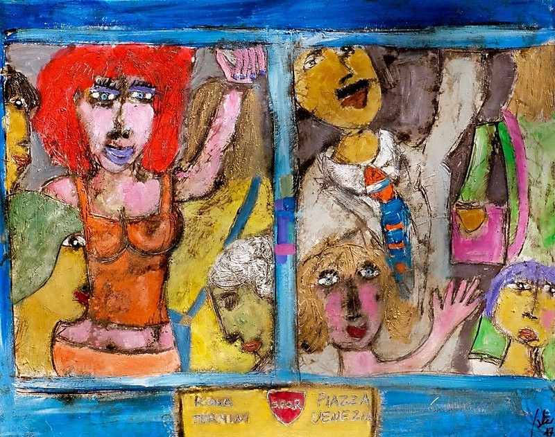 peinture, figuration, vie quotidienne
