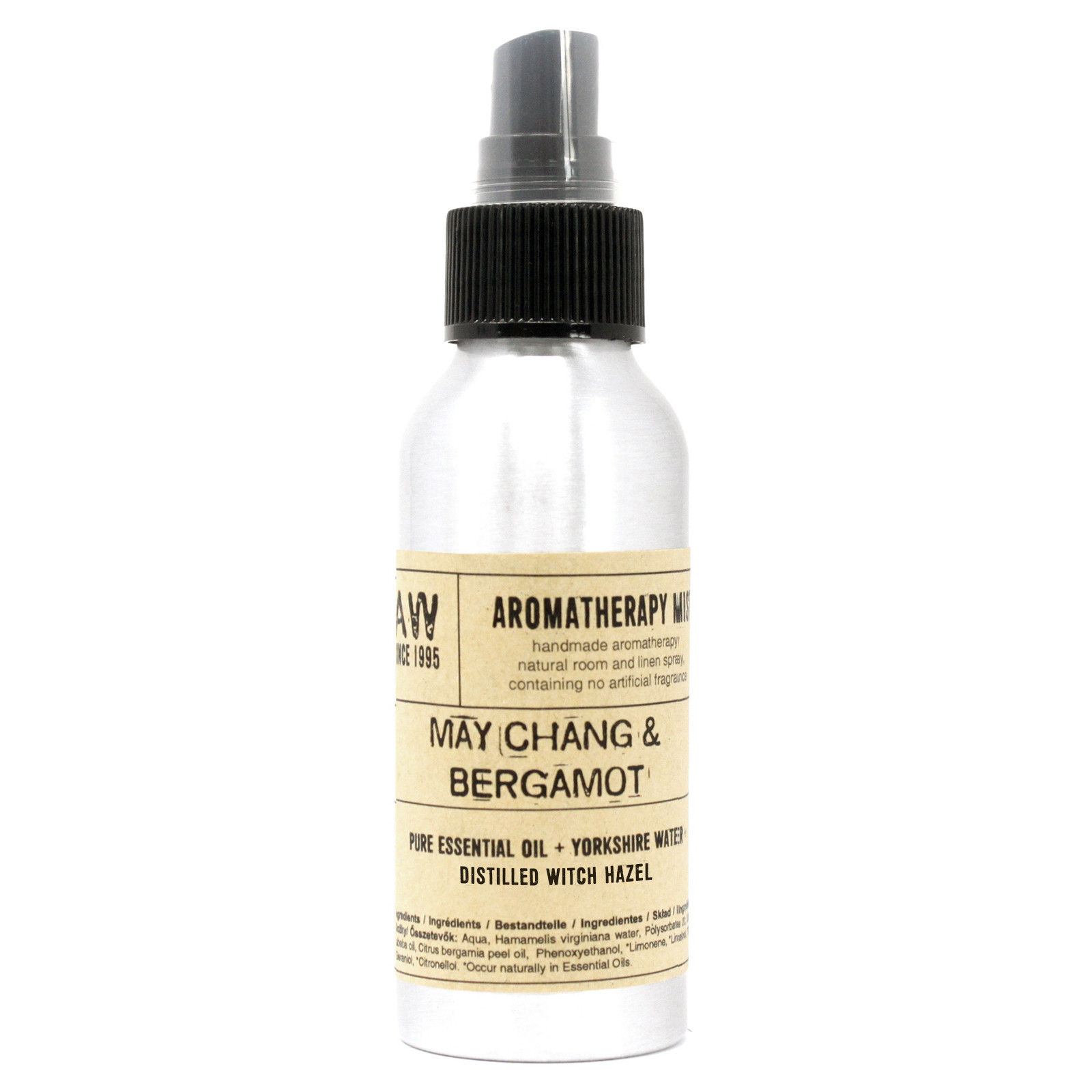 Essential Oil Mists 100ml - May Chang & Bergamot