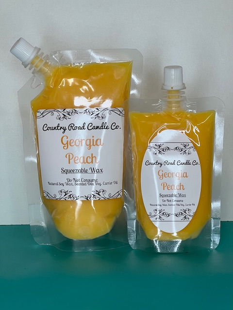 Georgia Peach Soy Wax Pouch