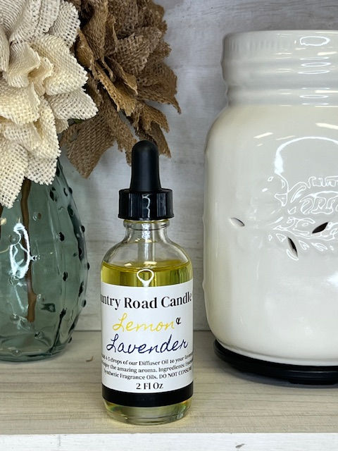 Lemon & Lavender 2oz Aroma Diffuser Oil