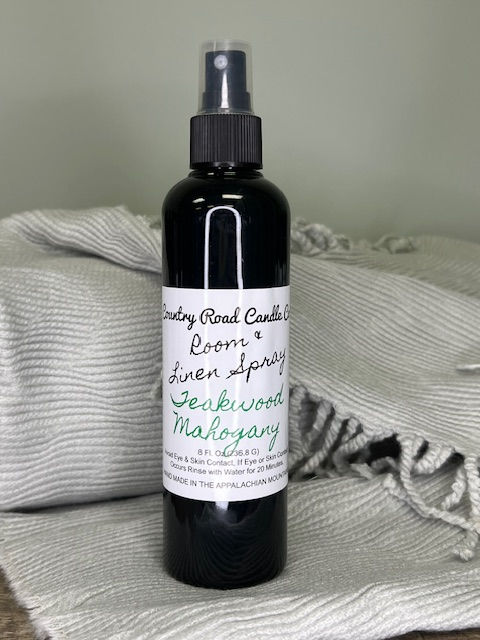 Teakwood Mahogany 8oz Room & Linen Spray