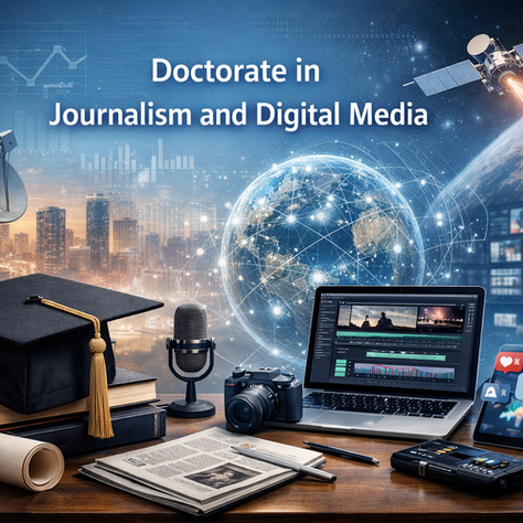الدكتوراه في الصحافة والإعلام الرقمي