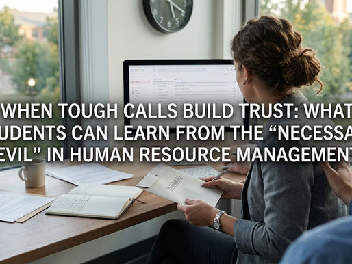 When Tough Calls Build Trust: What Students Can Learn from the "Necessary Evil" in Human Resource Management