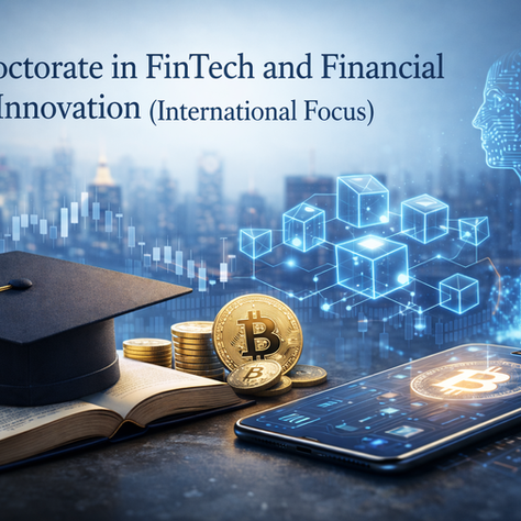 Doctorate in FinTech and Financial Innovation (International Focus)