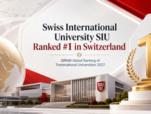 L’Université Internationale Suisse SIU classée numéro 1 en Suisse dans le Classement mondial QRNW des universités transnationales 2027