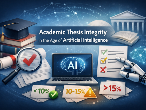Academic Thesis Integrity in the Age of Artificial Intelligence: A Practical Threshold Model for Quality Review