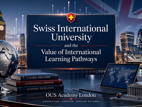 Swiss International University and the Value of International Learning Pathways