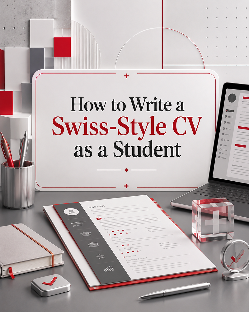 How to Write a Swiss-Style CV as a Student