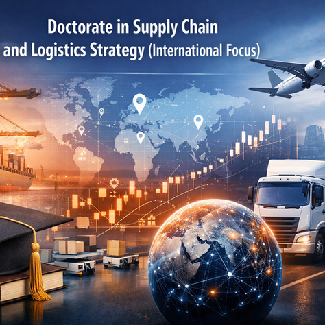 دكتوراه في استراتيجية سلاسل الإمداد واللوجستيات
