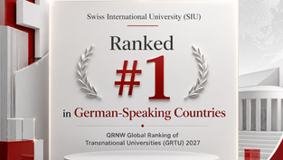 الجامعة السويسرية الدولية تتصدر المرتبة الأولى في الدول الناطقة بالألمانية ضمن تصنيف QRNW العالمي للجامعات العابرة للحدود 2027