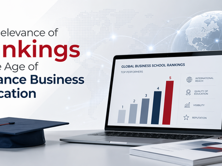 The Relevance of Rankings in the Age of Distance Business Education