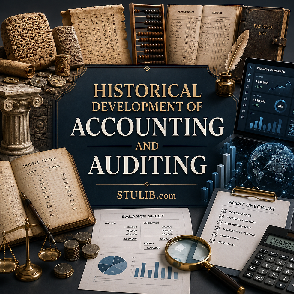 Historical Development of Accounting and Auditing