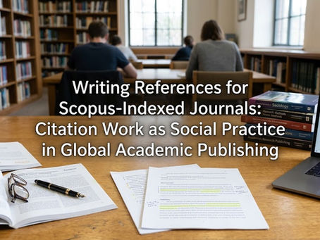 Writing References for Scopus-Indexed Journals: Citation Work as Social Practice in Global Academic Publishing
