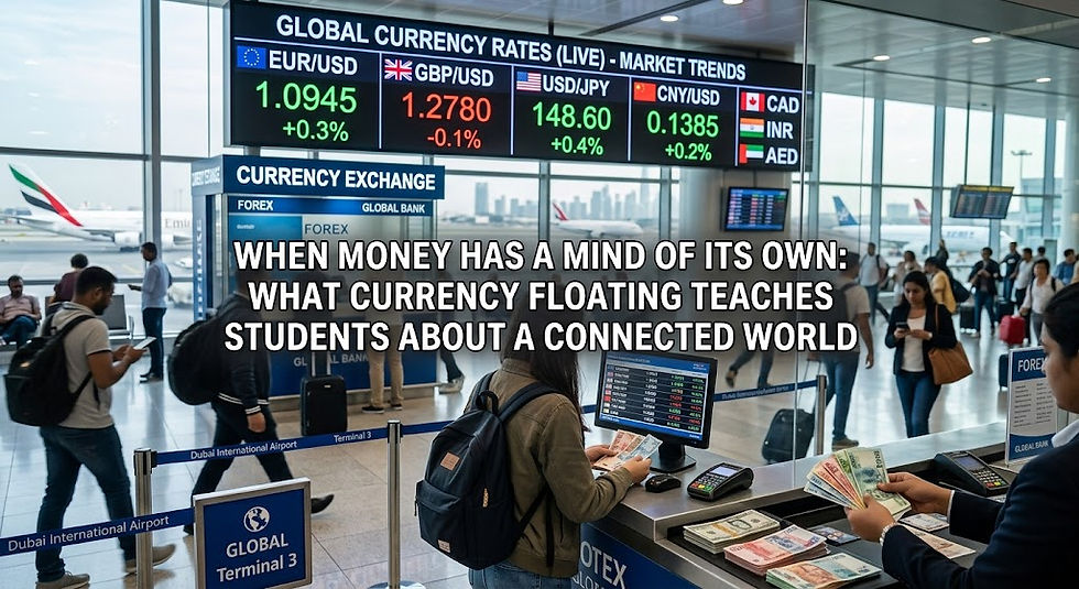 When Money Has a Mind of Its Own: What Currency Floating Teaches Students About a Connected World