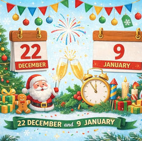 Year-End Holiday Schedule Announcement: Christmas and New Year Office Update