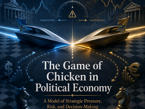 The Game of Chicken in Political Economy: A Model of Strategic Pressure, Risk, and Decision-Making