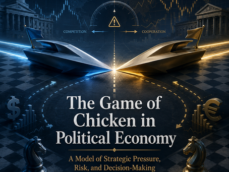 The Game of Chicken in Political Economy: A Model of Strategic Pressure, Risk, and Decision-Making