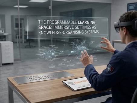 プログラマブル学習空間:スイス国際大学による没入型教育と知識構築に関する最新の革新的研究