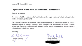 ¿Qué significa estar permitido por el Consejo Suizo de Educación y Cultura (LU-CH)?