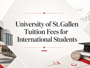 University of St.Gallen Tuition Fees for International Students
