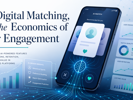 الذكاء الاصطناعي والمواءمة الرقمية واقتصاديات تفاعل المستخدمين: دروس تعليمية من تجربة تطبيقات التعارف الحديثة