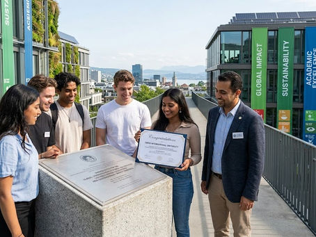 Swiss International University Achieves Top 500 Global Status in the Times Higher Education 2026 Sustainability Impact Rankings